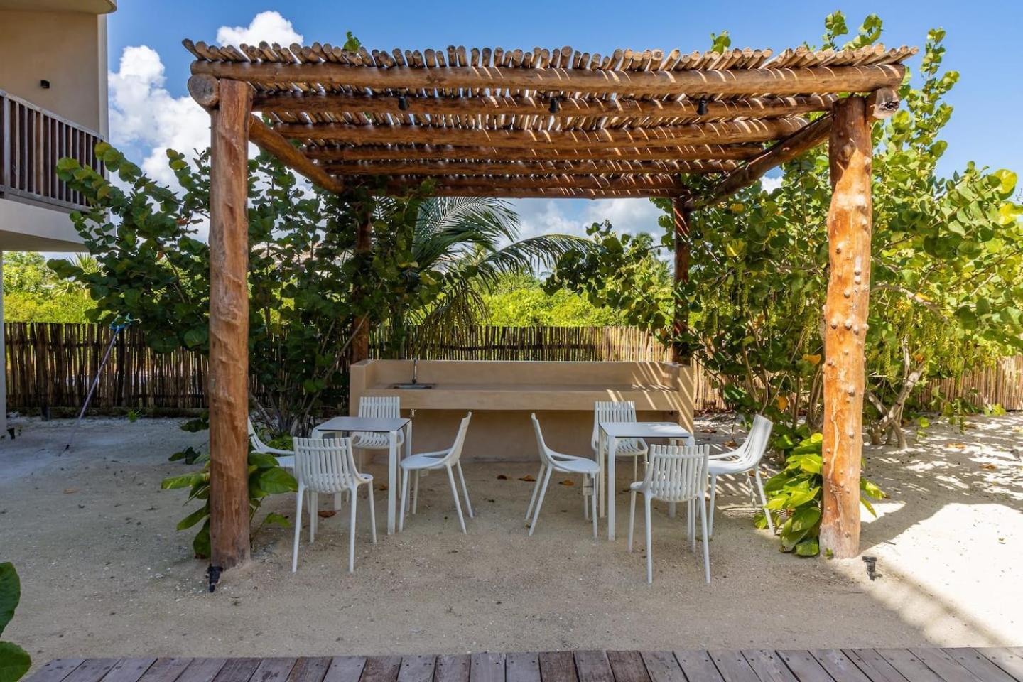 Ocean View Loft In Punta Cocos - C102 Hotell Isla Holbox Exteriör bild