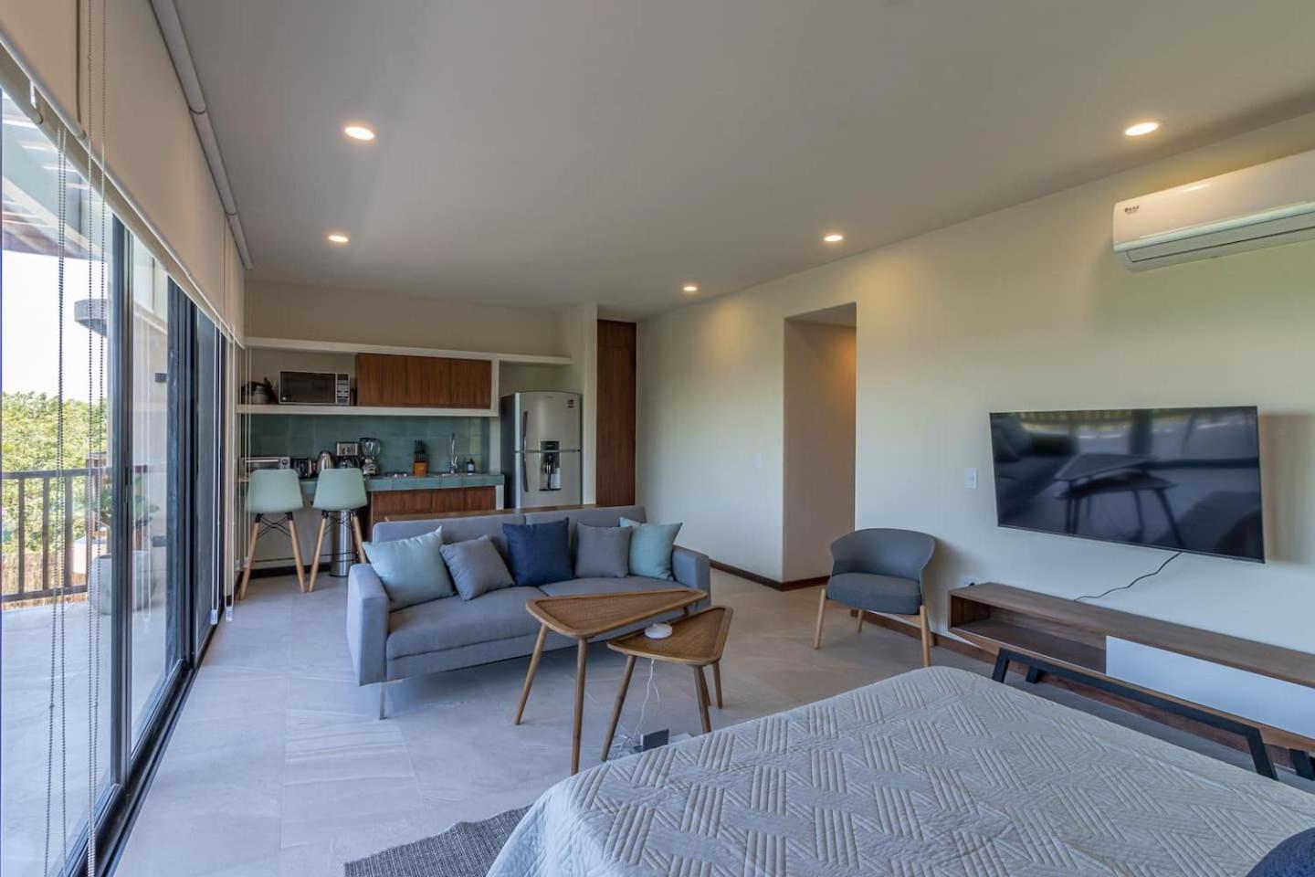 Ocean View Loft In Punta Cocos - C102 Hotell Isla Holbox Exteriör bild