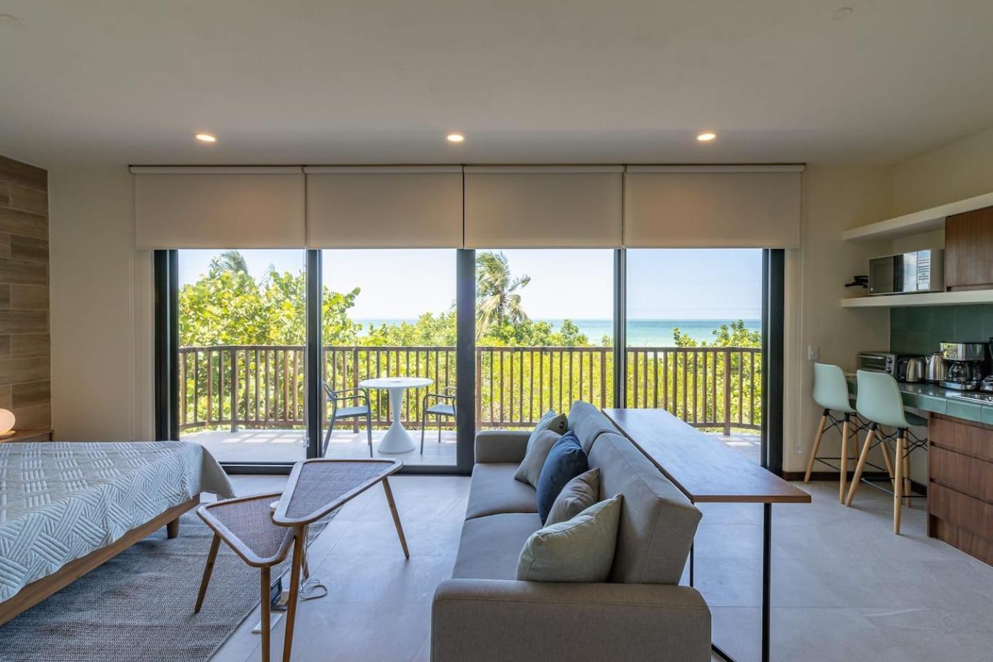 Ocean View Loft In Punta Cocos - C102 Hotell Isla Holbox Exteriör bild
